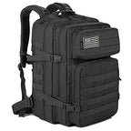 Mochila Tática Militar Preta 50L