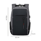 Mochila Unissex Impermeável Anti-Roubo