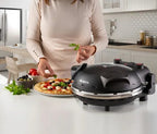 Forno De Pizza Elétrico Aríete Com Pedra Antiaderente 1200w - PROMOÇÃO ESPECIAL