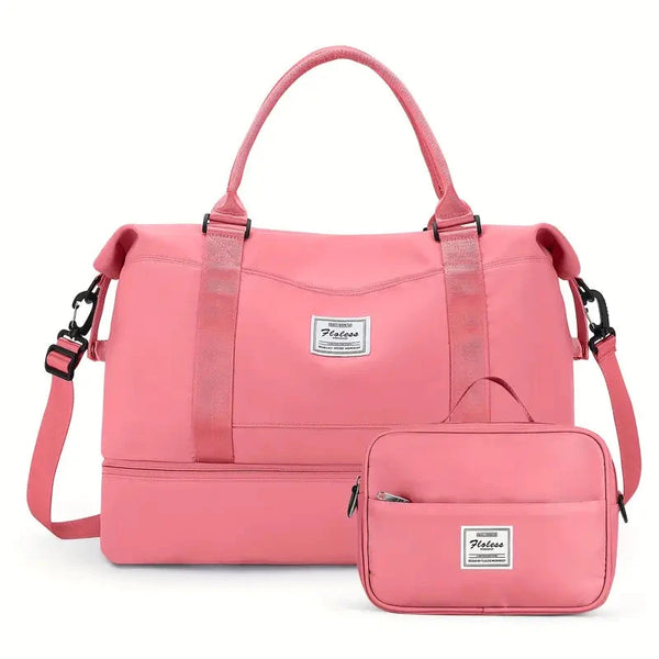 Bolsa Mala Impermeável com Bolsos Multifuncionais Elegância