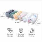 Kit com 20 Colmeias Organizadoras Acrílicas