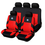 Kit Capa para Banco de Carro Universal JettaSport + 3 BRINDES: Capa Volante, Relógio e Adesivo